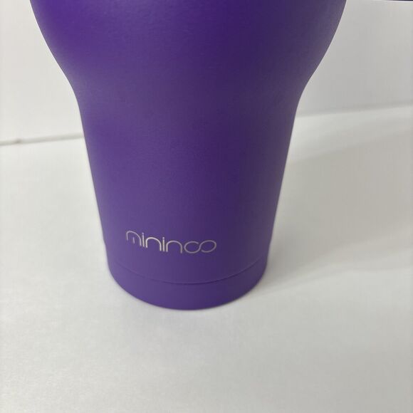 mininoo 40 oz Tumbler with Handle.Insulated Tumbler. Purple - Picture 3 of 15